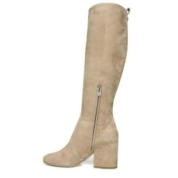 Sam Edelman Thora Knee High Boot Oatmeal -11 - Picture 3 of 6